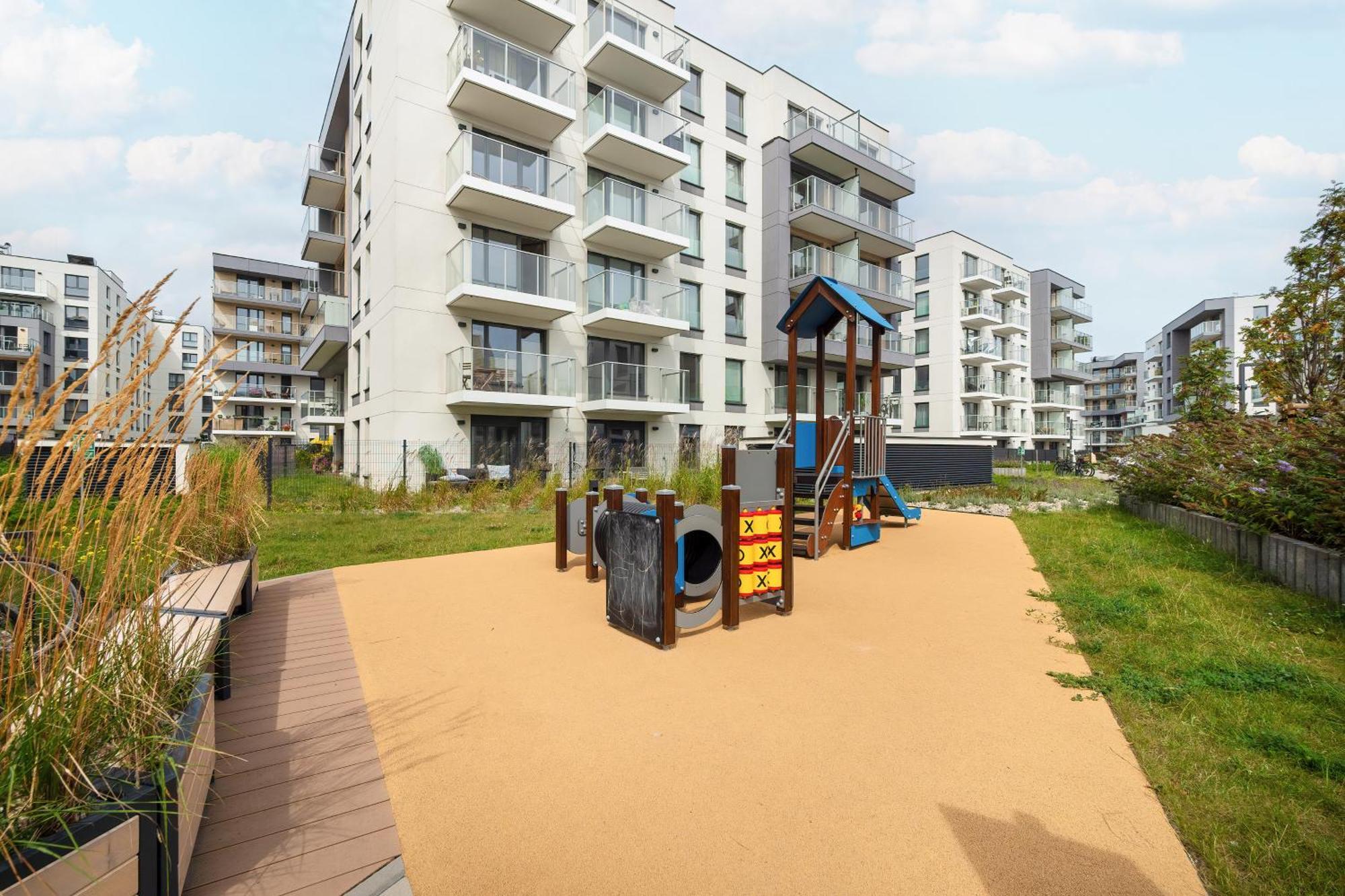 Sea And Stadium Apartments In Good Design With Parking & Garden By Rent Like Home Гданьск Экстерьер фото